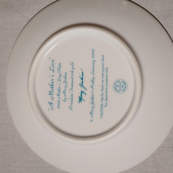 Vintage 2000 Avon Mother's Day Plate in Original Box - Picture 5 of 6